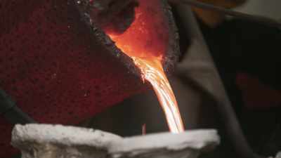 I wanted to work with bronze
because it's another process of firework. - Victoria's Secret: The Tour '23