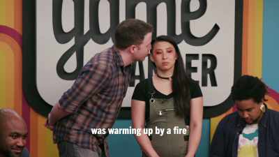 I was warming up by a fire.
It was a winter event. - Game Changer