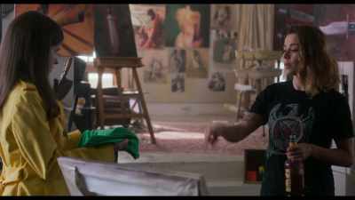 I warn you, you go
poking around in her past, - A Simple Favor