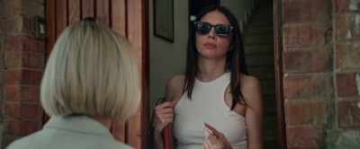 I warn you, we'll be back
with a search warrant tonight. - Dark Glasses