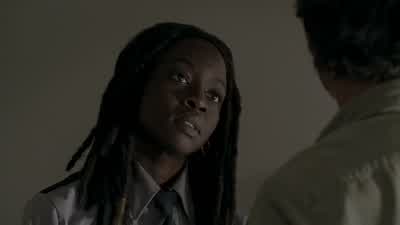 I was afraid you'd talk me out of it. - The Walking Dead