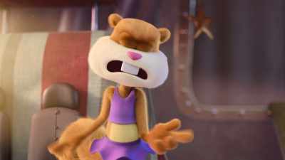 I was...
doing observations. - Saving Bikini Bottom: The Sandy Cheeks Movie