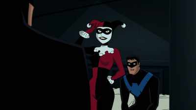 I was... I was just about to call you. - Batman and Harley Quinn