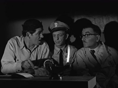 I WAS JUST
MAKING SURE HE
WAS STILL HERE. - The Andy Griffith Show