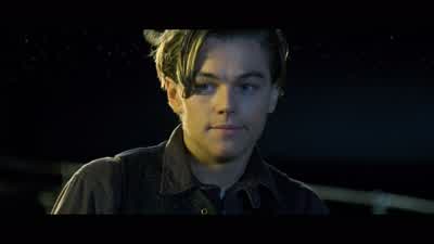 I was leaning far over to see the, uh... - Titanic