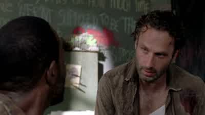 I was supposed to. - The Walking Dead