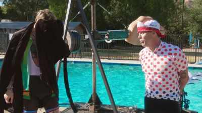 I was, uh, coming off my pedals,
it was not my strongest performance. - Jackass Forever