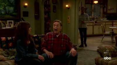 I WAS VERY HAPPY I MARRIED
ROSEANNE. - The Conners