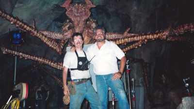 I was
working at Thomas Special Effects, - Pennywise: The Story of IT