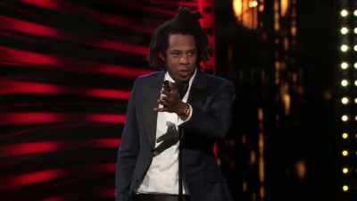 I WAS WRITING AT MY TABLE. - 2021 Rock & Roll Hall of Fame Induction Ceremony