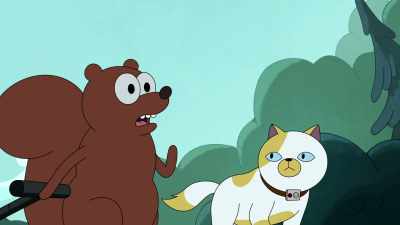 I wasn't allowed to do anything
before I left the tree. - Adventure Time: Fionna & Cake