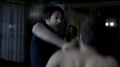 I wasn't doing anything.
I wasn't gonna bite him. - True Blood