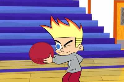 I wasn't even ready,
but now I am, and get ready-- (GRUNTS) - Johnny Test