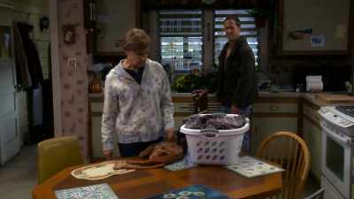 I wasn't sure if I was done
being mad or not, - The Conners