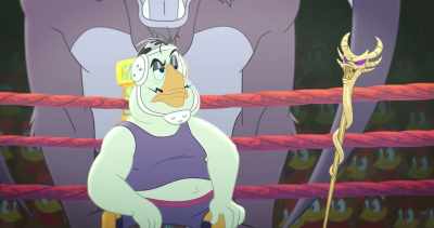 I wasn't the intramural wrestling champ - Legend of the Three Caballeros