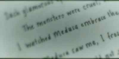 "I watched Medusa embrace - Nancy Drew