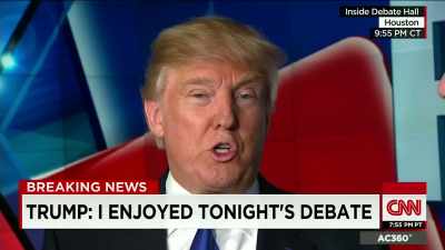 I watched him melt down, - Trump: The Art of the Insult