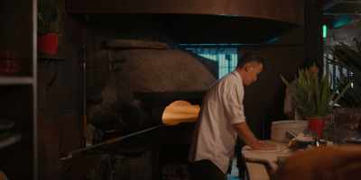 I watched the chef
knead the dough. - Chef's Table: Pizza