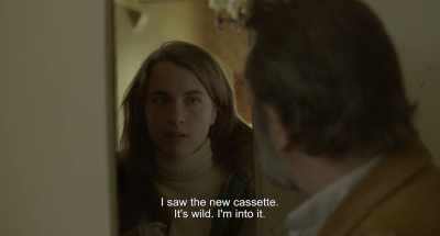 -I watched the new tape.
I'm really into it. - Deerskin