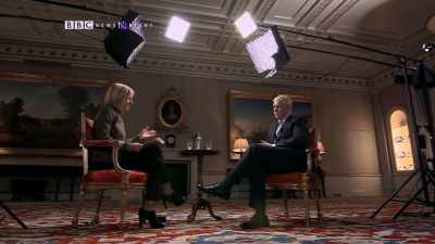 -I watched
the Newsnight interview - Prince Andrew: Banished