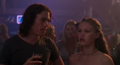 I was watching you out there before I've never seen you look so sexy - 10 Things I Hate About You