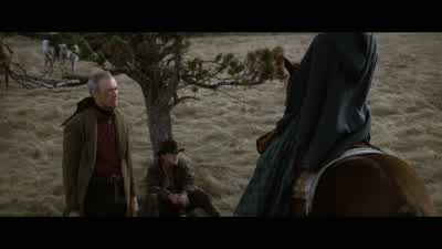I was watching that you weren't followed. - Unforgiven