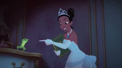 Then who was thatwaltzing with Lottie on the dance floorAll I know is one minute I am a prince charming and handsome cutting a rug and the next thing I knowI am tripping over theseWait wait wait WaitI know this storyDi Frogie PruttoThe Frog Prince Yes yes - The Princess and the Frog