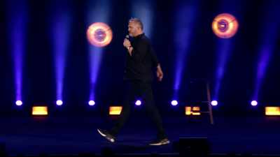 I went back to the full-length mirror
to check out my handiwork. - Greg Davies: You Magnificent Beast