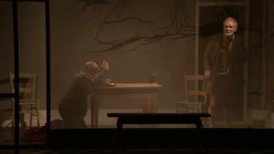 I went blind.
Now my son looks after me. - Great British Theatre