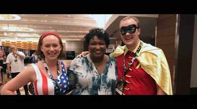 I went to Dragon Con
and ONE Musicfest. - All In: The Fight for Democracy