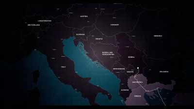 I went from Greece to Macedonia, - Dogs
