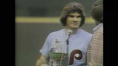 I went to his first game
back at Riverfront Stadium, - Charlie Hustle & the Matter of Pete Rose