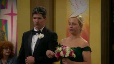 I went in
the men's room -- - The Conners