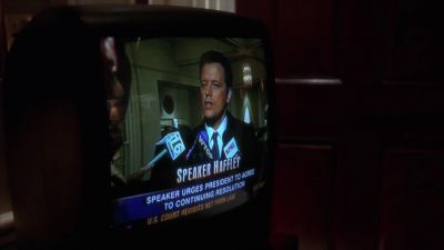 I went to the White House
to pass a continuing resolution... - The West Wing