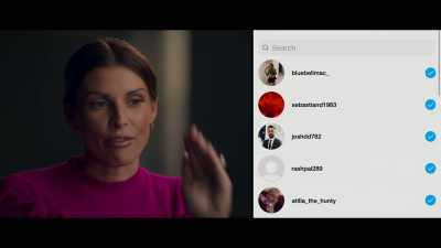 I went through everyone
again and again and again, - Coleen Rooney: The Real Wagatha Story