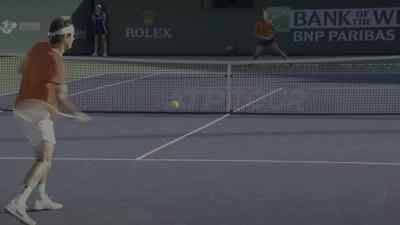 What a tie break this is. - Break Point