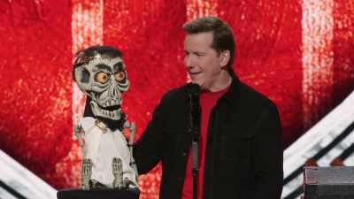 - I-- what? I don't know
that word in English. - Jeff Dunham:  I'm With Cupid