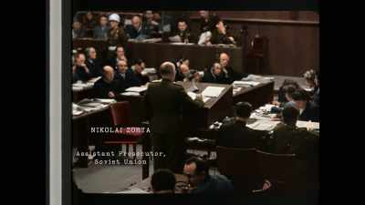 I will ask permission
to bring before the tribunal - Hitler and the Nazis: Evil on Trial