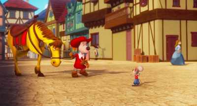 I will be your squire, sir,
and you may pay me whenever you are able. - Dogtanian and the Three Muskehounds