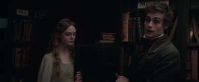 I will be with him momentarily.
I'm quite enjoying the, uh, collection. - Mary Shelley