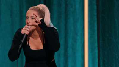 I will Clockwork Orange my eyes open,
and I will let it feed me - Iliza Shlesinger: Hot Forever