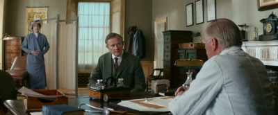 I will come up to the house
with the results - Downton Abbey: A New Era