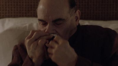 I will damn you to hell... - Agatha Christie's Poirot