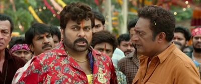 I will deal with this guy
in front of his dad. - Waltair Veerayya