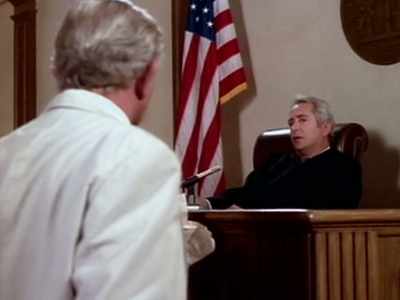 I will, and in that capacity,
were you pretending - Matlock