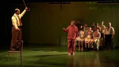I will make sure that Mr Hopkins
holds you down himself. - National Theatre Live: Nye