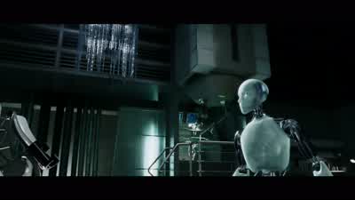 I will not disable the security field. - I, Robot