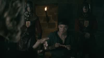 I will not eat until my son does. - Vikings