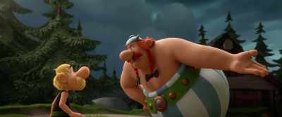 I will not go for the dwarf
who puts his mark in his place, - Asterix: The Secret of the Magic Potion