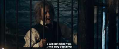 I will not hang you,
I will bury you alive! - Gogol. Viy